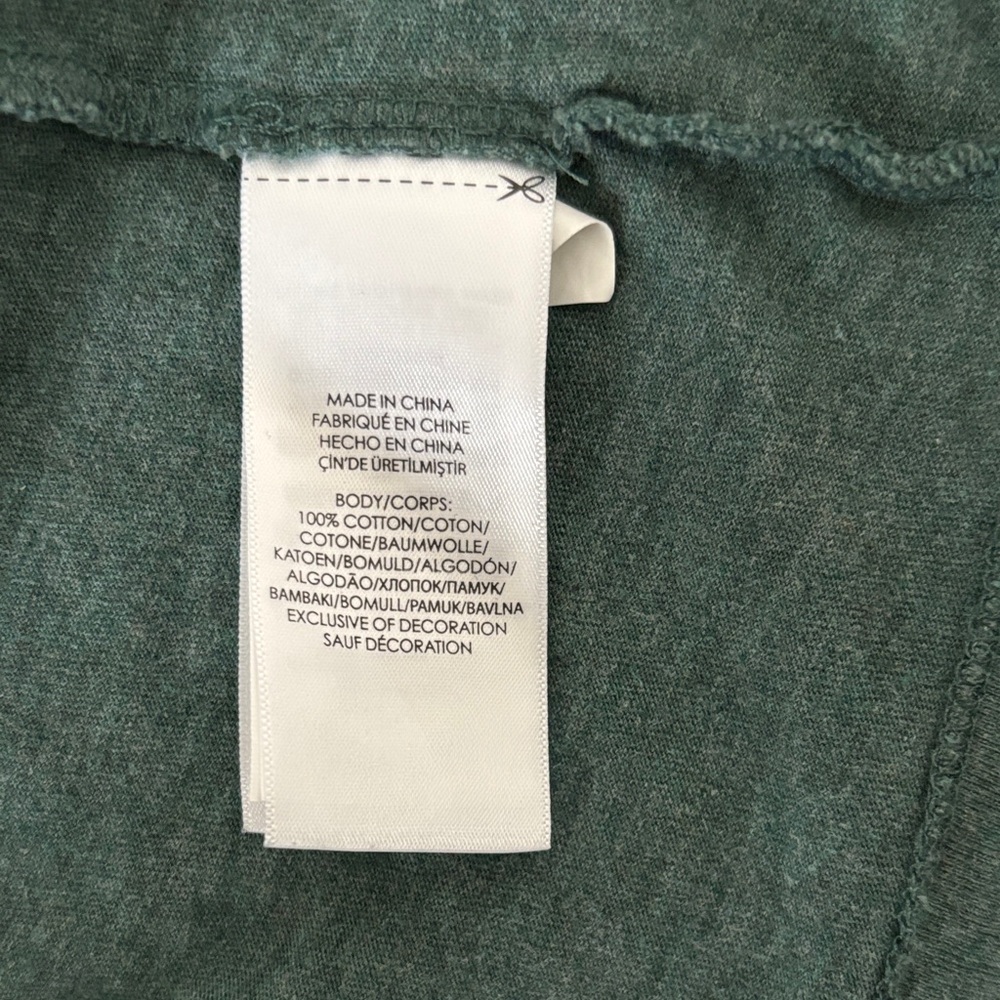Polo by Ralph Lauren Men's Forest Green Long Sleeve Tee 100% Cotton Size M - Picture 10 of 13